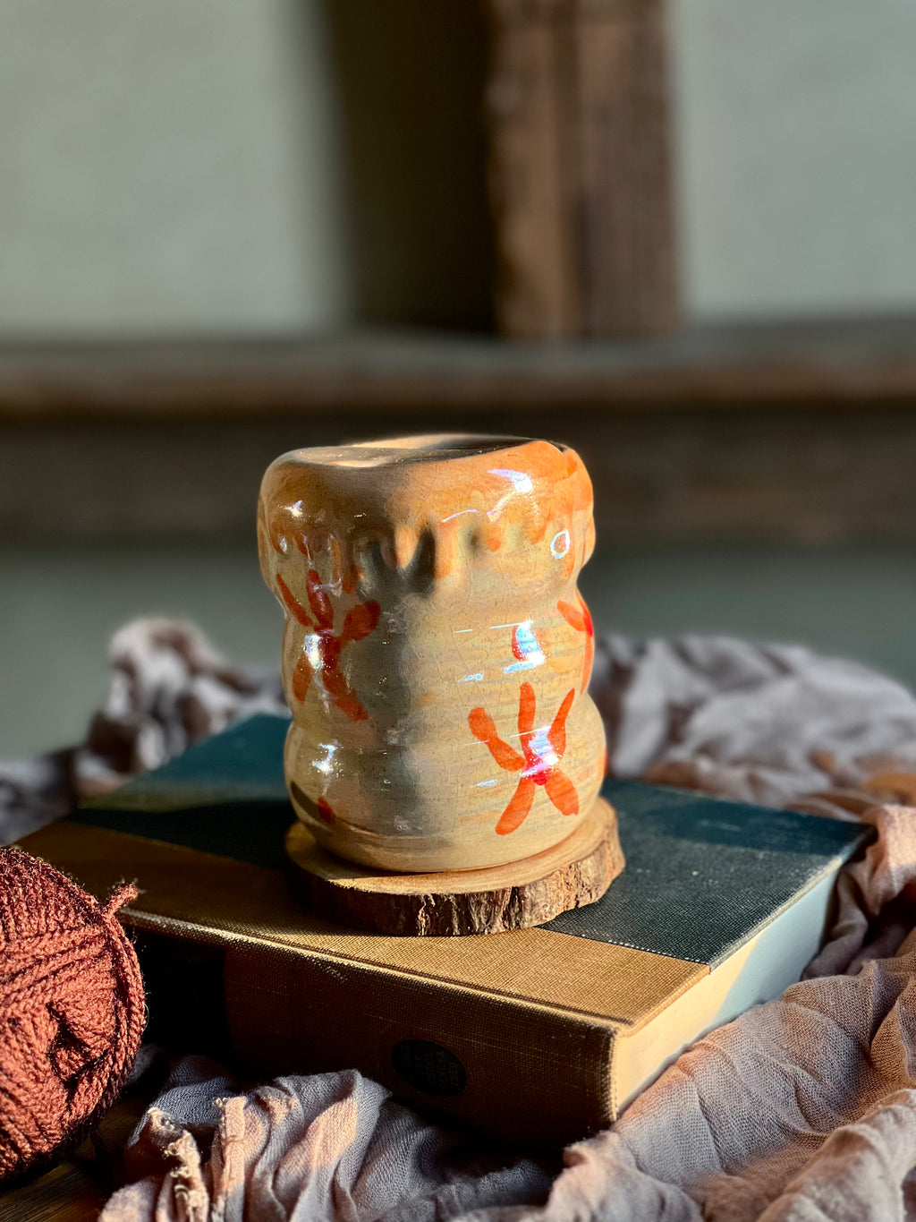 Apricot Bloom Tumbler